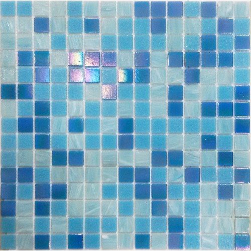 Стеклянная мозаика Blue Lux WILDER